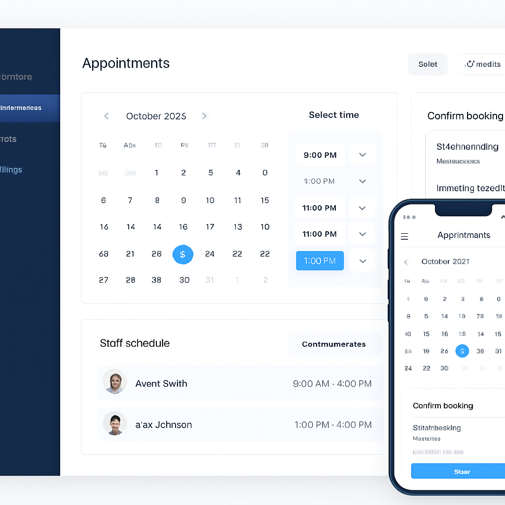 BookFlow interface